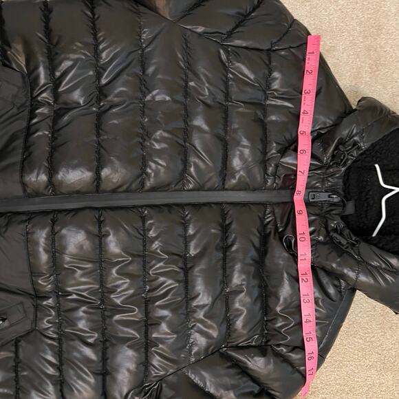 Kenneth Cole New York Mens Black Puffer Jacket Quilted Coat Size Small Midweight - Picture 11 of 13